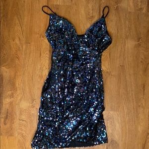 I.N. San Francisco sequin bodycon dress